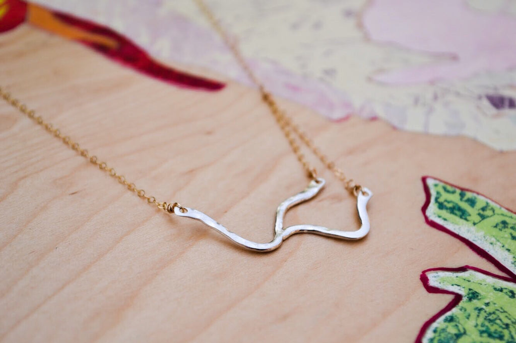 Pittsburgh Rivers Necklace